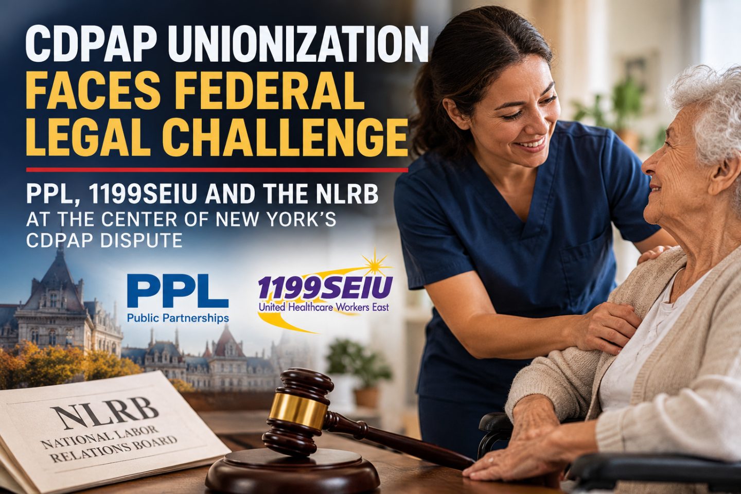CDPAP Unionization Faces Federal Legal Challenge Over PPL's Employer Status